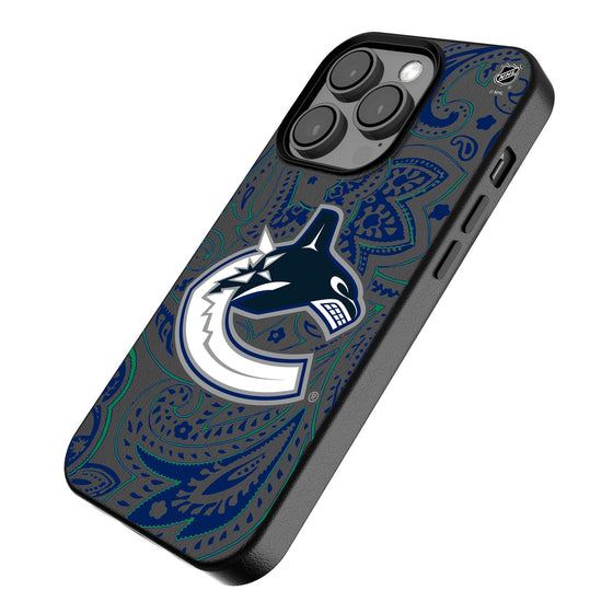 Vancouver Canucks Paisley MagSafe Compatible Phone Case-2