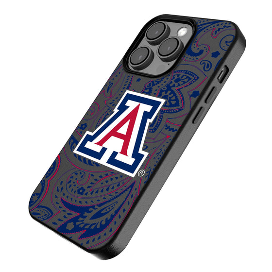 Arizona Wildcats Paisley Magnetic Phone Case-2