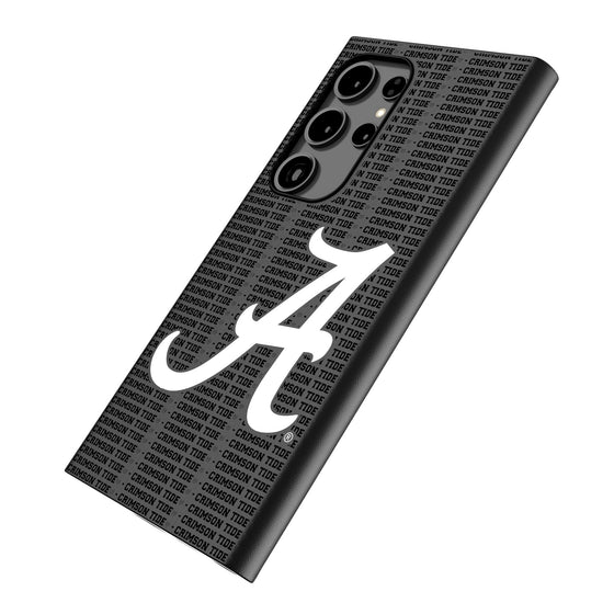 University of Alabama Crimson Tide Script A Text Backdrop MagSafe Compatible Phone Case-1