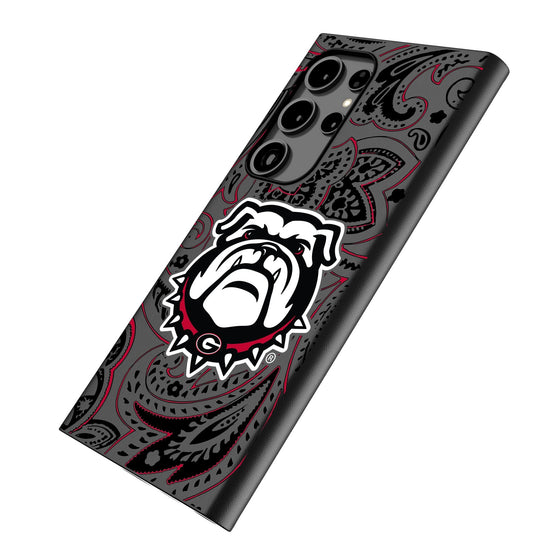 University of Georgia Bulldogs Uga Paisley MagSafe Compatible Phone Case-1