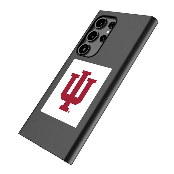 Indiana University Hoosiers Text Backdrop MagSafe Compatible Phone Case-1