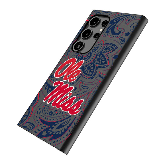 University of Mississippi Rebels Paisley MagSafe Compatible Phone Case-1