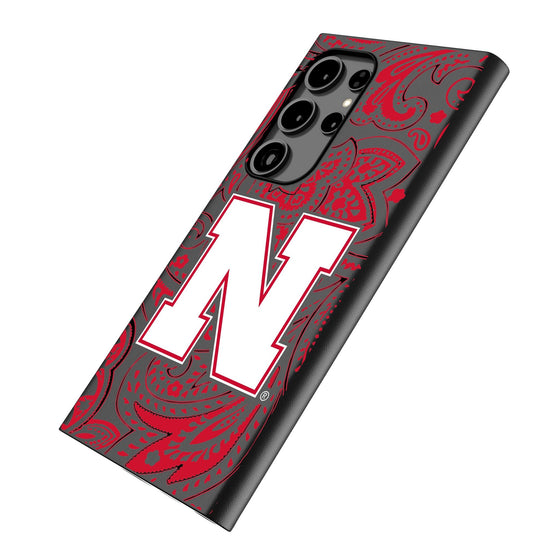 University of Nebraska Huskers Block N Paisley MagSafe Compatible Phone Case-1