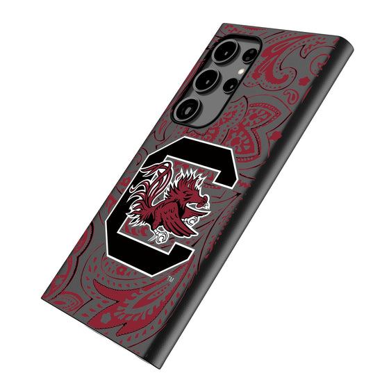 University of South Carolina Gamecocks Paisley MagSafe Compatible Phone Case-1