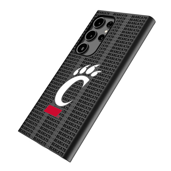 University of Cincinnati Bearcats Text Backdrop MagSafe Compatible Phone Case-1