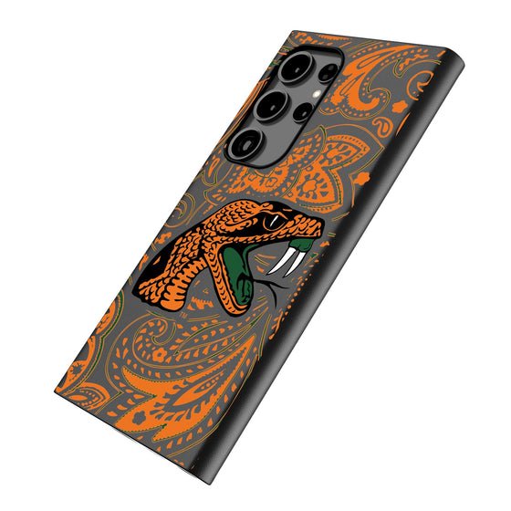 Florida A&M University Rattlers Paisley MagSafe Compatible Phone Case-1