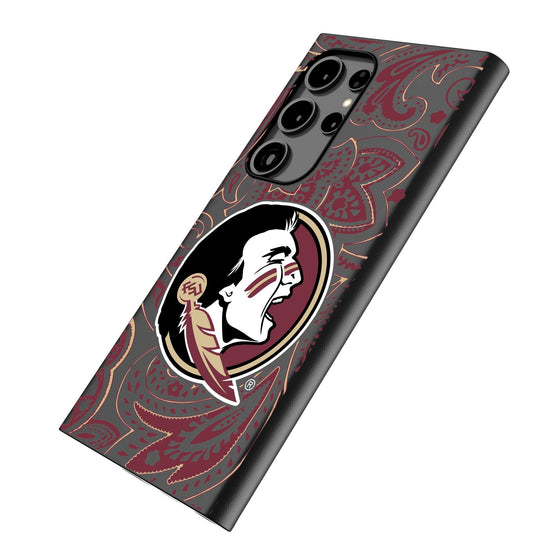 Florida State University Seminoles Paisley MagSafe Compatible Phone Case-1