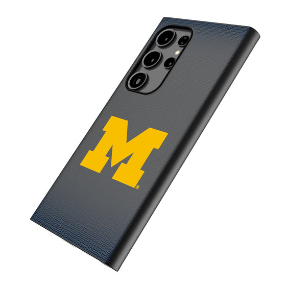 University of Michigan Wolverines Linen MagSafe Compatible Phone Case-1