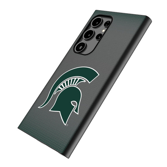 Michigan State University Spartans Linen MagSafe Compatible Phone Case-1