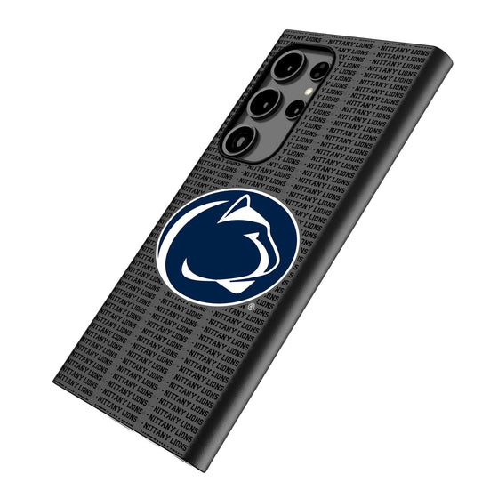 Pennsylvania State University Nittany Lions Text Backdrop MagSafe Compatible Phone Case-1