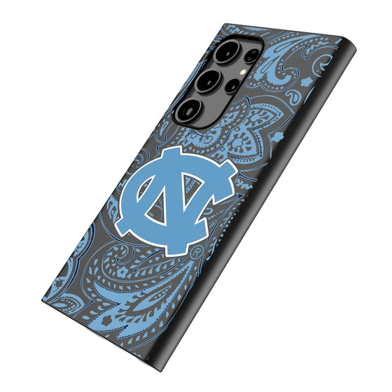 University of North Carolina Tar Heels Paisley MagSafe Compatible Phone Case-1