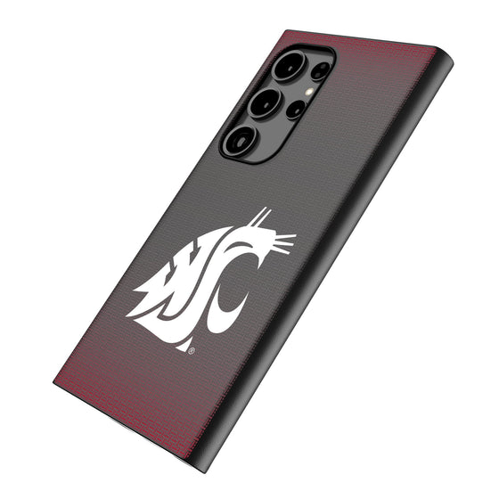 Washington State University Cougars Linen MagSafe Compatible Phone Case-1