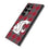 Washington State University Cougars Plaid MagSafe Compatible Phone Case-1