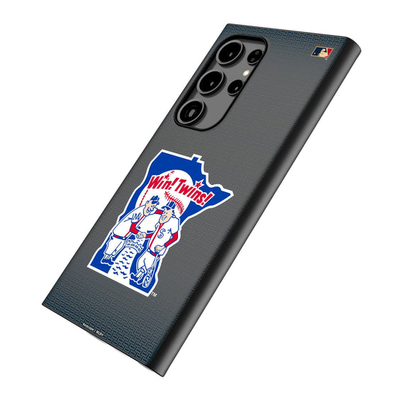 Minnesota Twins 1976-1986 - Cooperstown Collection Linen MagSafe Compatible Phone Case-1