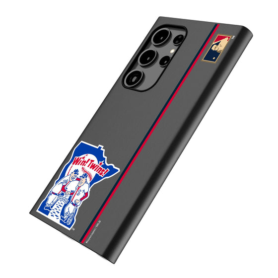 Minnesota Twins 1976-1986 - Cooperstown Collection Sidebar MagSafe Compatible Phone Case-1