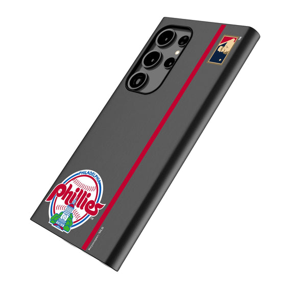 Philadelphia Phillies 1984-1991 - Cooperstown Collection Sidebar MagSafe Compatible Phone Case-1