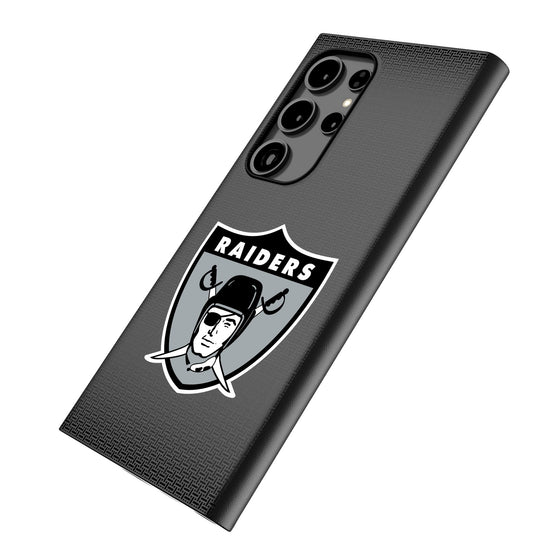 Oakland Raiders 1963 Historic Collection Linen MagSafe Compatible Phone Case-1