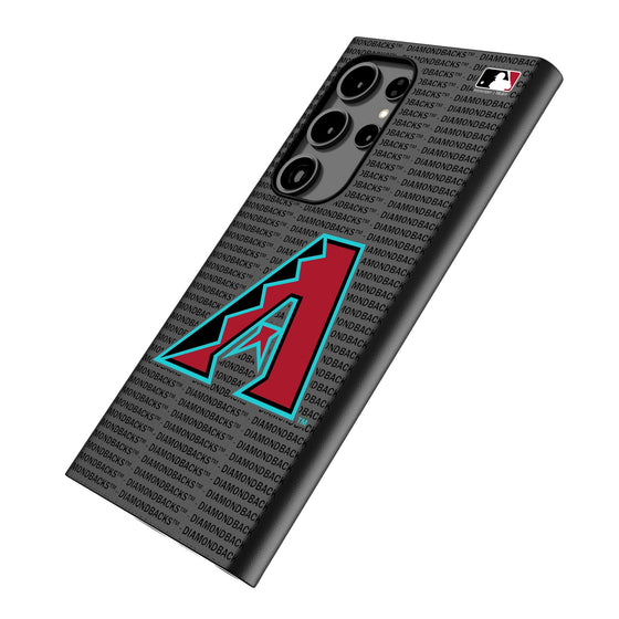 Arizona Diamondbacks Text Backdrop MagSafe Compatible Phone Case-1