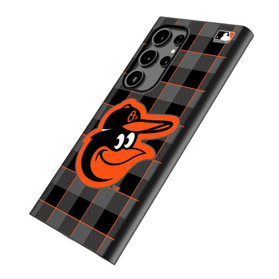 Baltimore Orioles Plaid MagSafe Compatible Phone Case-1