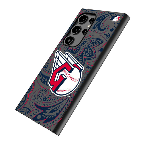 Cleveland Guardians Paisley MagSafe Compatible Phone Case-1