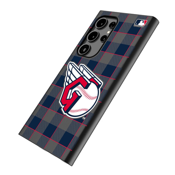 Cleveland Guardians Plaid MagSafe Compatible Phone Case-1