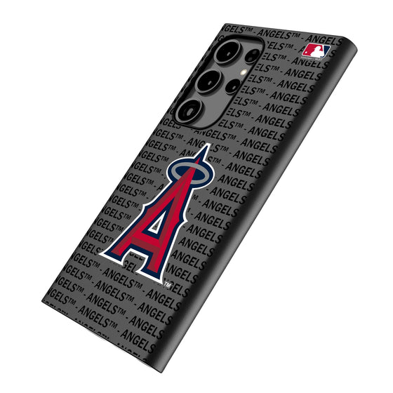 Los Angeles Angels Text Backdrop MagSafe Compatible Phone Case-1