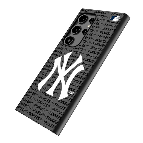 New York Yankees Text Backdrop MagSafe Compatible Phone Case-1