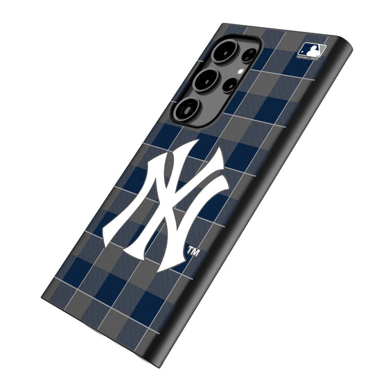 New York Yankees Plaid MagSafe Compatible Phone Case-1