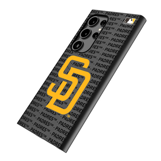 San Diego Padres Text Backdrop MagSafe Compatible Phone Case-1