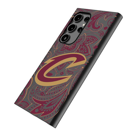 Cleveland Cavaliers Paisley MagSafe Compatible Phone Case-1