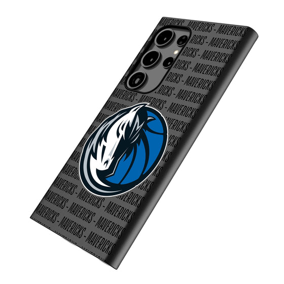 Dallas Mavericks Text Backdrop MagSafe Compatible Phone Case-1