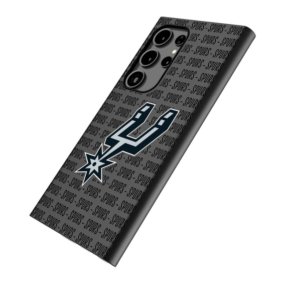 San Antonio Spurs Text Backdrop MagSafe Compatible Phone Case-1