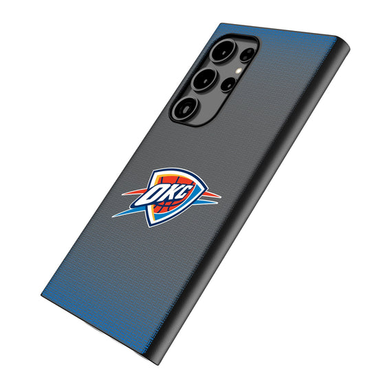 Oklahoma City Thunder Linen MagSafe Compatible Phone Case-1