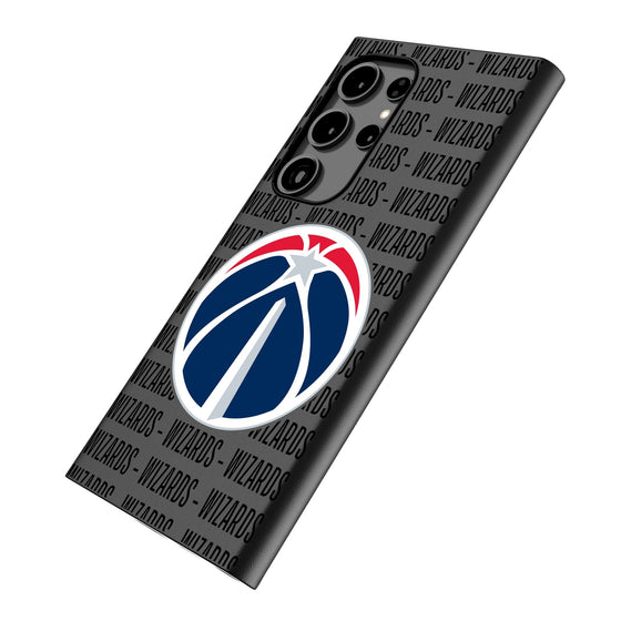 Washington Wizards Text Backdrop MagSafe Compatible Phone Case-1