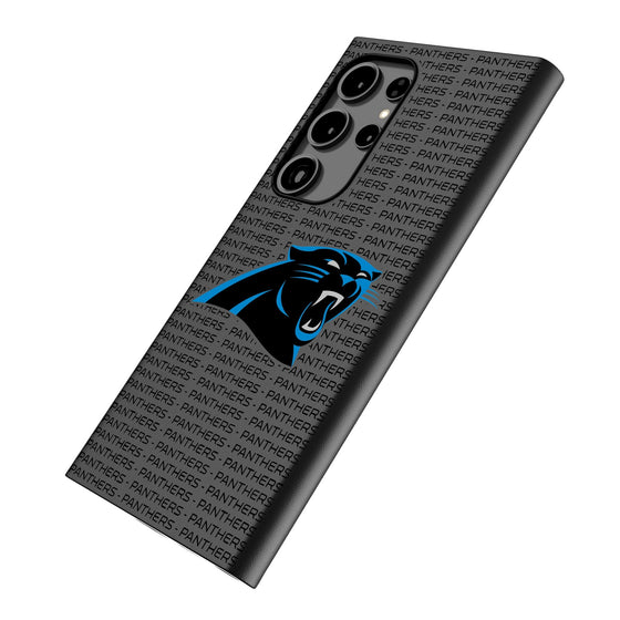 Carolina Panthers Text Backdrop MagSafe Compatible Phone Case-1