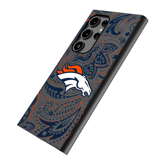 Denver Broncos Paisley MagSafe Compatible Phone Case-1