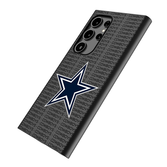 Dallas Cowboys Text Backdrop MagSafe Compatible Phone Case-1