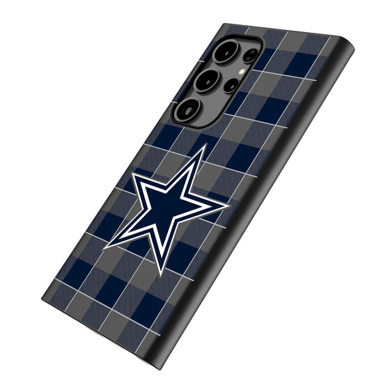 Dallas Cowboys Plaid MagSafe Compatible Phone Case-1