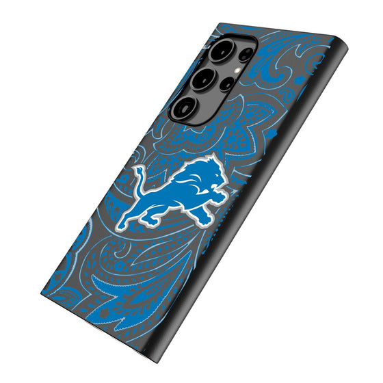 Detroit Lions Paisley MagSafe Compatible Phone Case-1