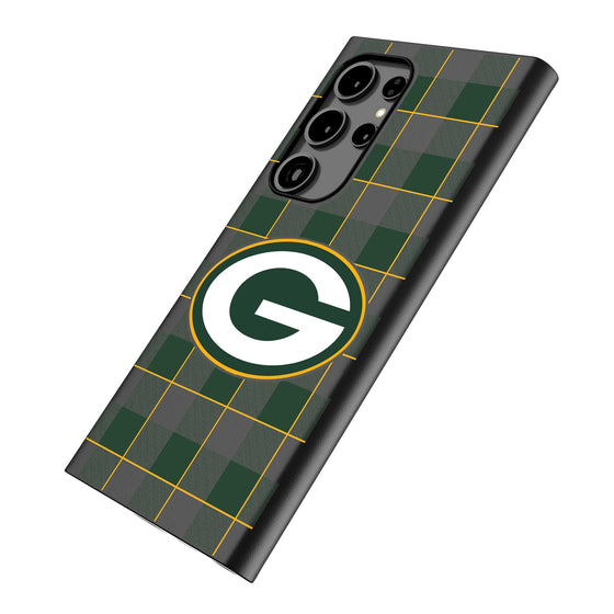 Green Bay Packers Plaid MagSafe Compatible Phone Case-1