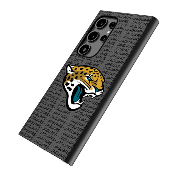 Jacksonville Jaguars Text Backdrop MagSafe Compatible Phone Case-1