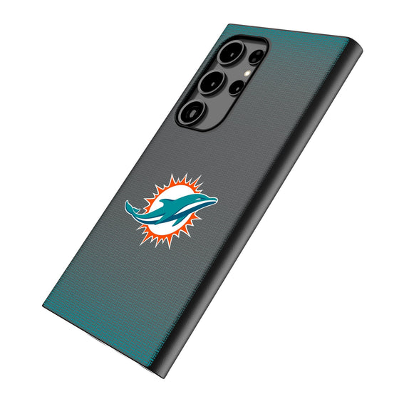 Miami Dolphins Linen MagSafe Compatible Phone Case-1