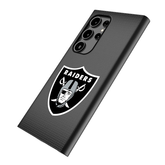 Las Vegas Raiders Linen MagSafe Compatible Phone Case-1