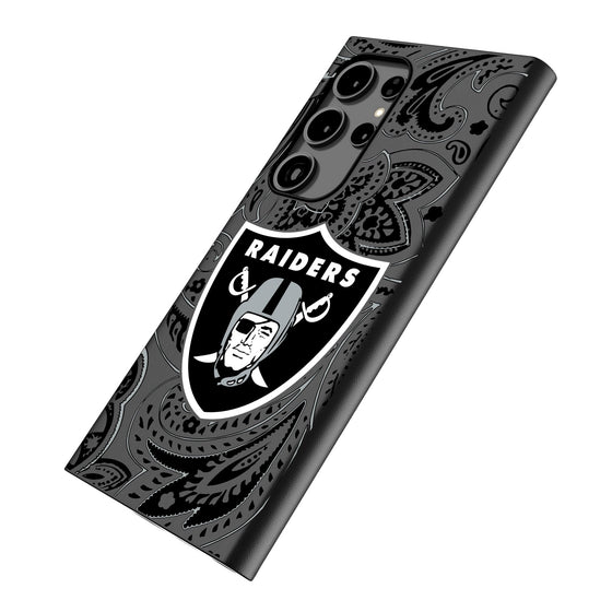 Las Vegas Raiders Paisley MagSafe Compatible Phone Case-1