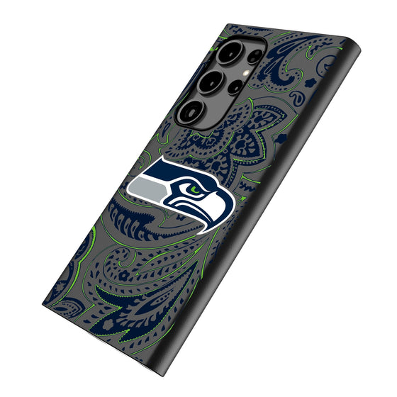 Seattle Seahawks Paisley MagSafe Compatible Phone Case-1