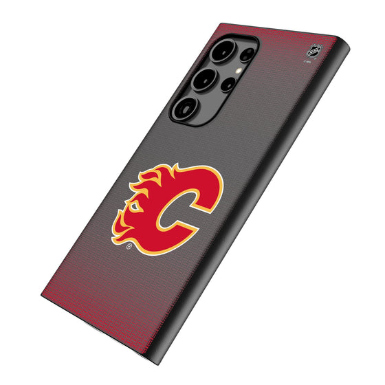 Calgary Flames Linen MagSafe Compatible Phone Case-1