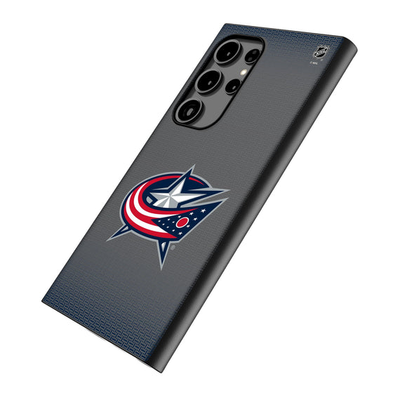 Columbus Blue Jackets Linen MagSafe Compatible Phone Case-1