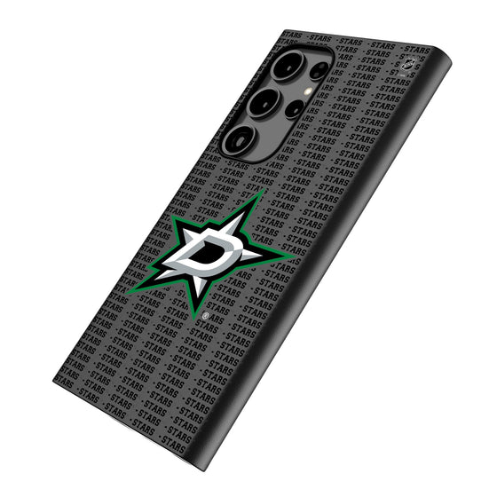 Dallas Stars Text Backdrop MagSafe Compatible Phone Case-1