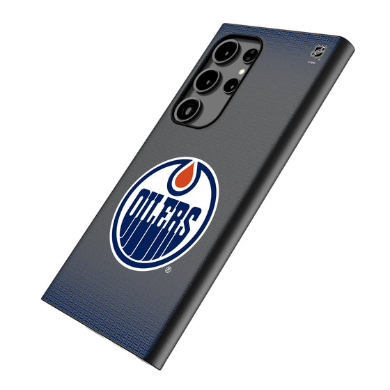 Edmonton Oilers Linen MagSafe Compatible Phone Case-1