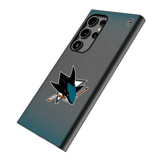 San Jose Sharks Linen MagSafe Compatible Phone Case-1